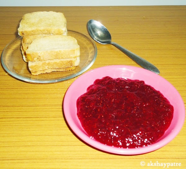 Strawberry Jam recipe Jam sandwich recipe Vidya's Recipes