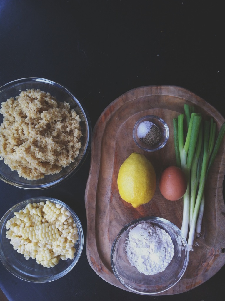 Buggie and Jellybean Quinoa Corn Cakes