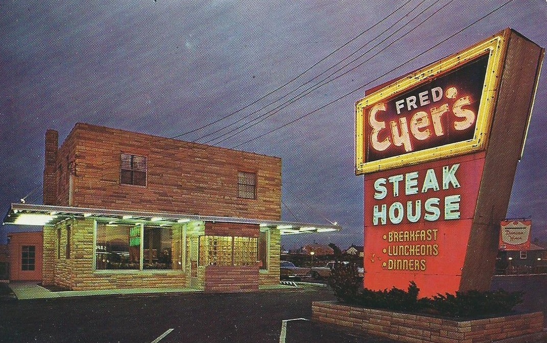 ON THE ROAD AGAIN Fred Eyer's Steak House Lansing, Michigan