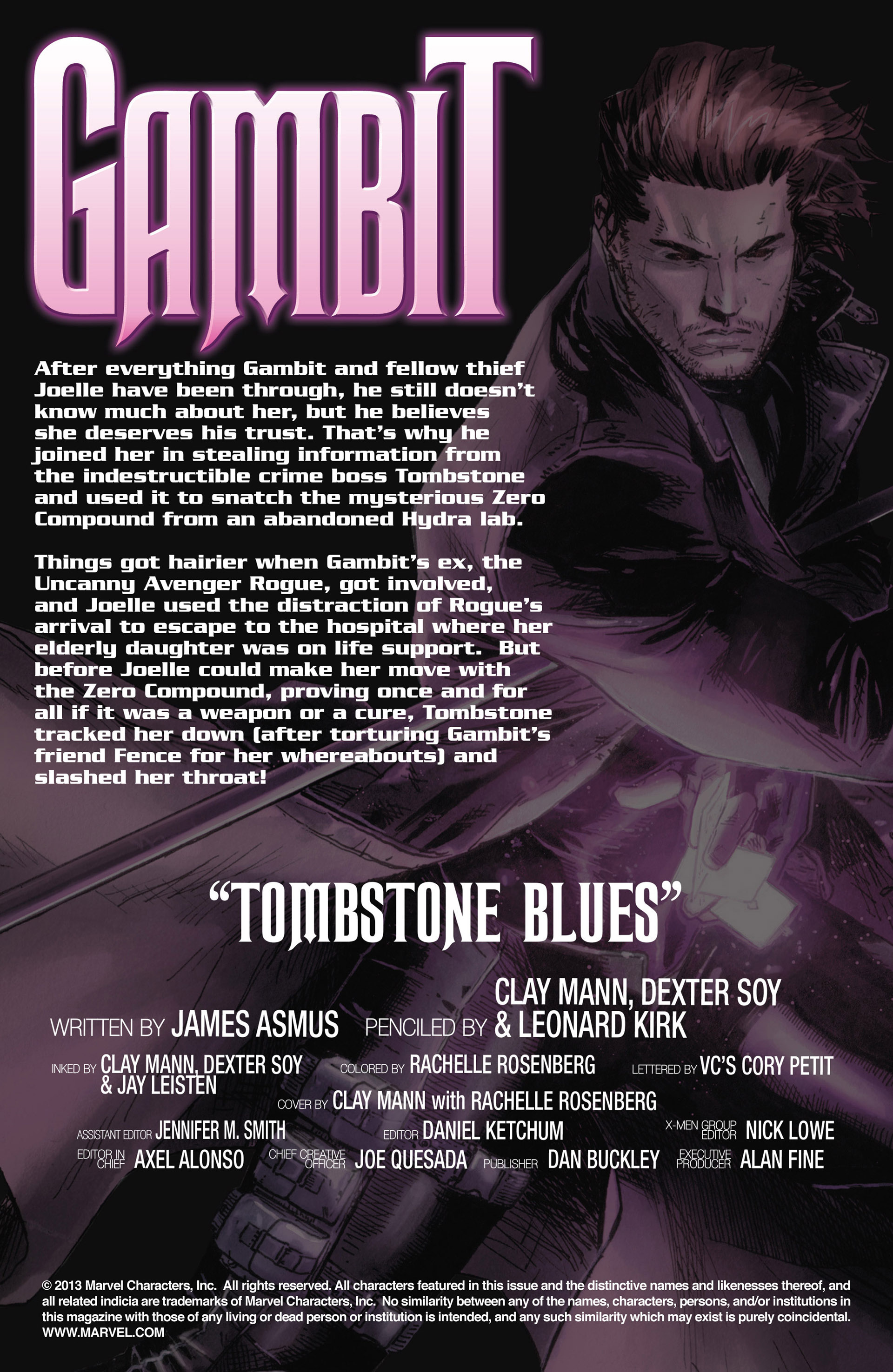Read online Gambit (2012) comic -  Issue #12 - 2