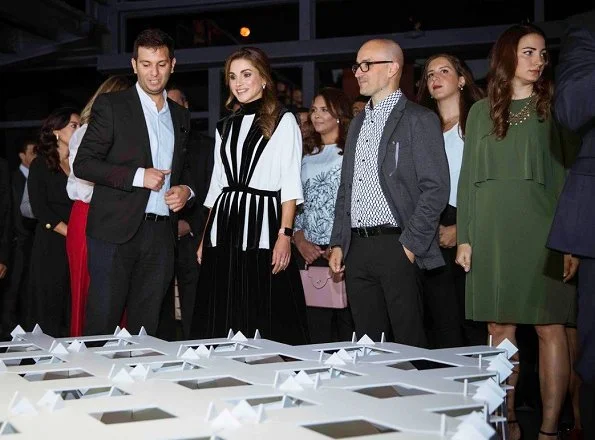 Design Moves Life Moves Design. Queen Rania launched Amman Design Week (ADW2017) at Ras El Ain Hangar