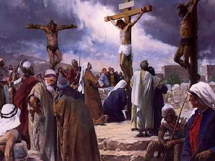 João 19:17 Tomaram eles, pois, a Jesus; e ele próprio, carregando a sua cruz, saiu para o lugar cha