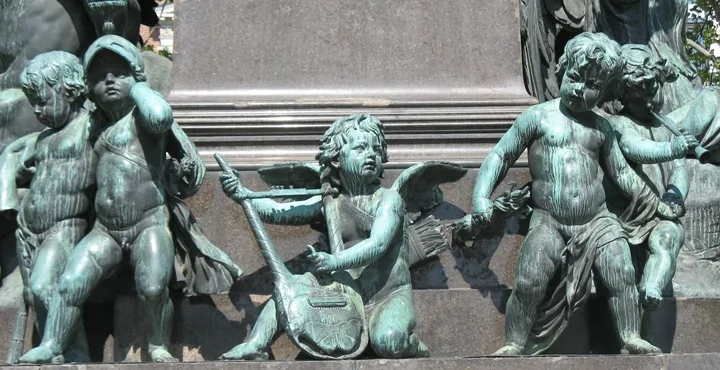 Beethoven Monument, Vienna 1880 | Kaspar von Zumbusch 1830-1915