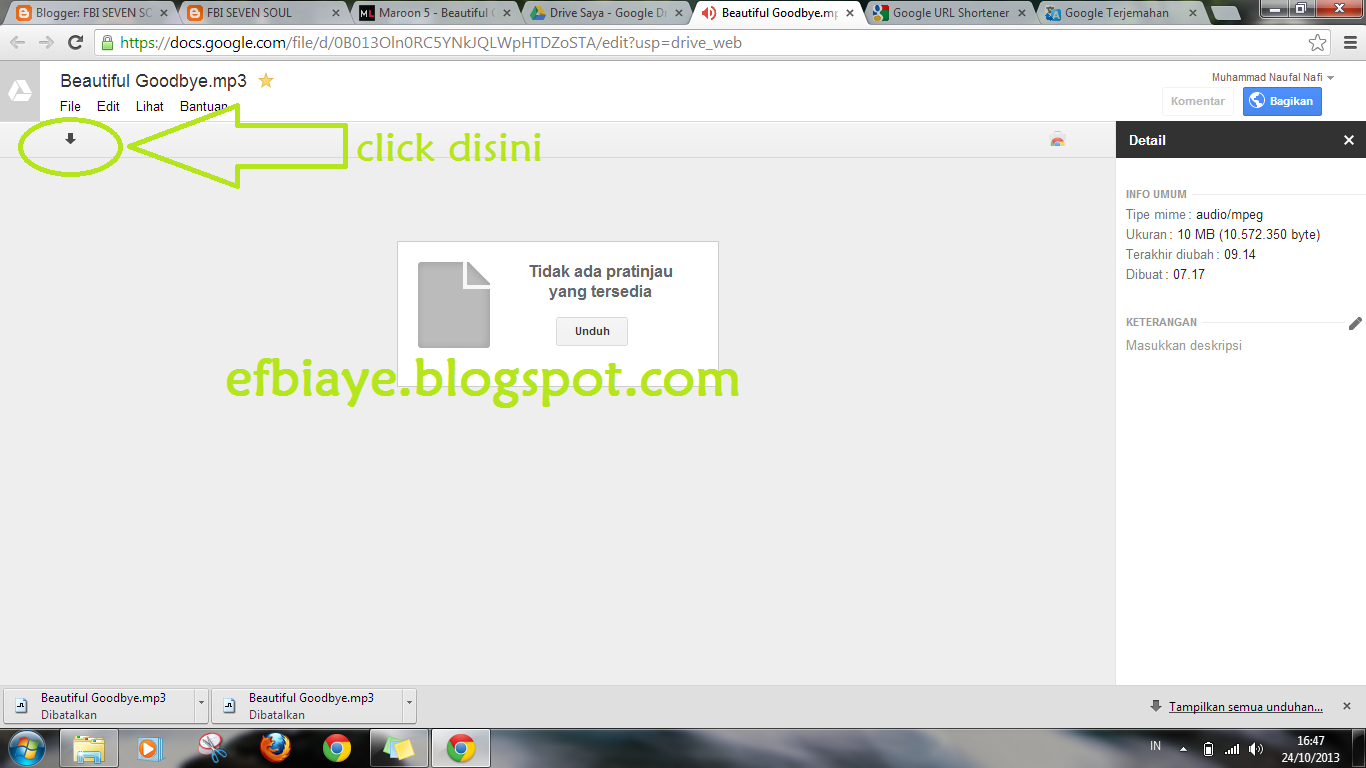 FBI SEVEN SOUL: LIRIK LAGU BEAUTIFUL GOODBYE + MP3