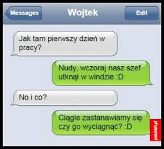 pierwszy dzień w pracy pierwszy dzien w pracy