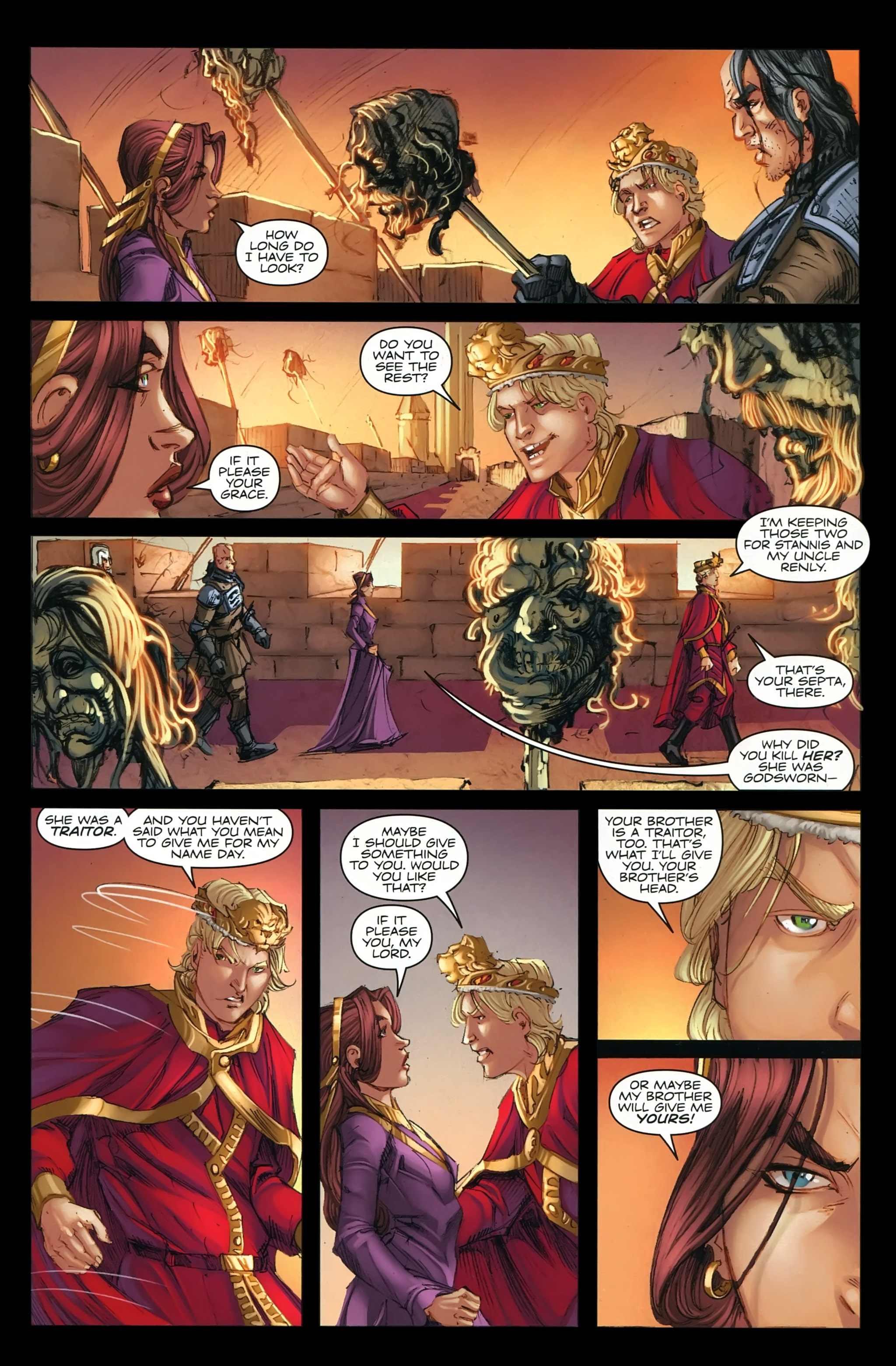 Read online A Game Of Thrones comic -  Issue #22 - 15