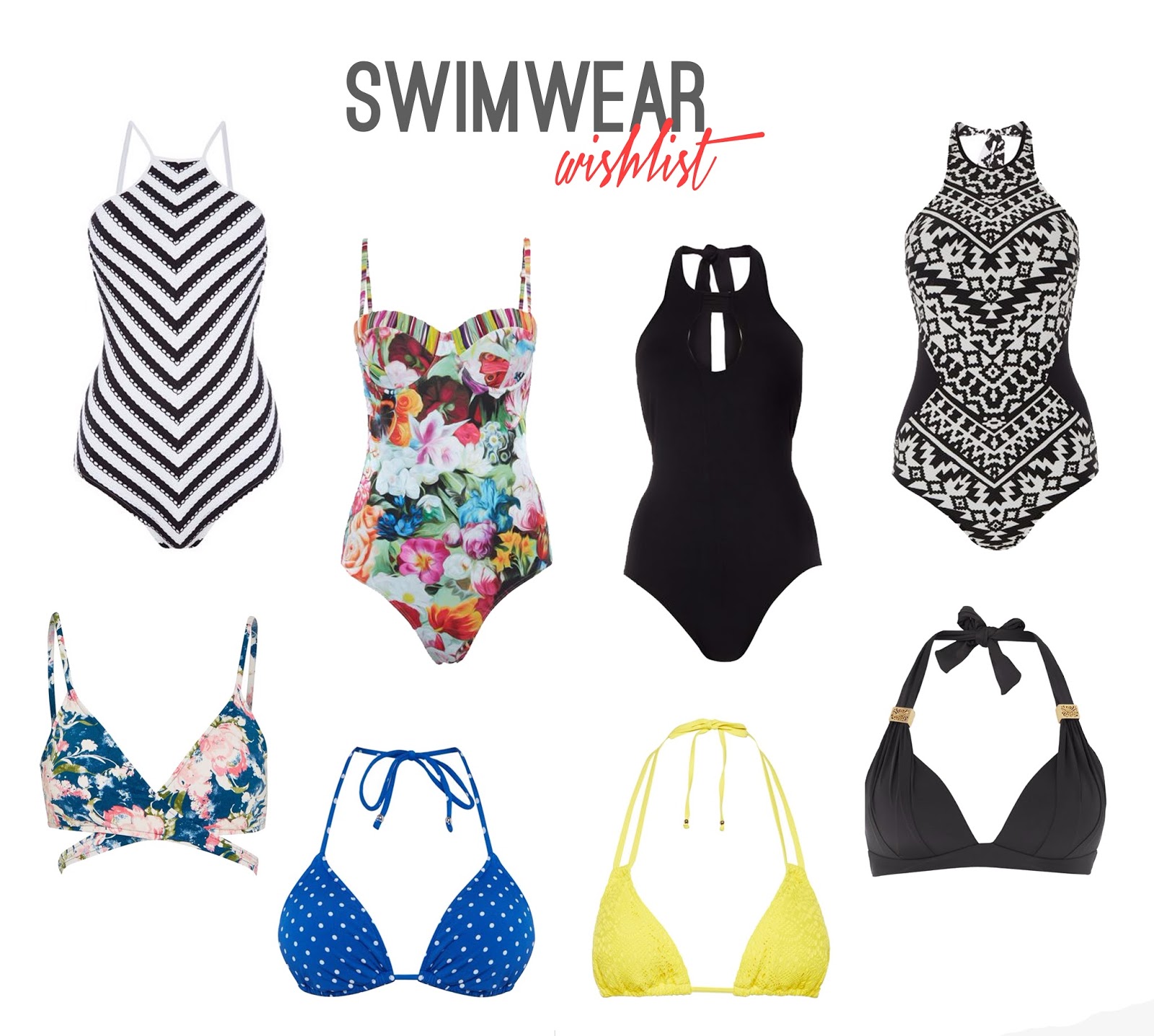 Swimwear Wishlist & Win a £30 House of Fraser Giftcard - Rachel Nicole