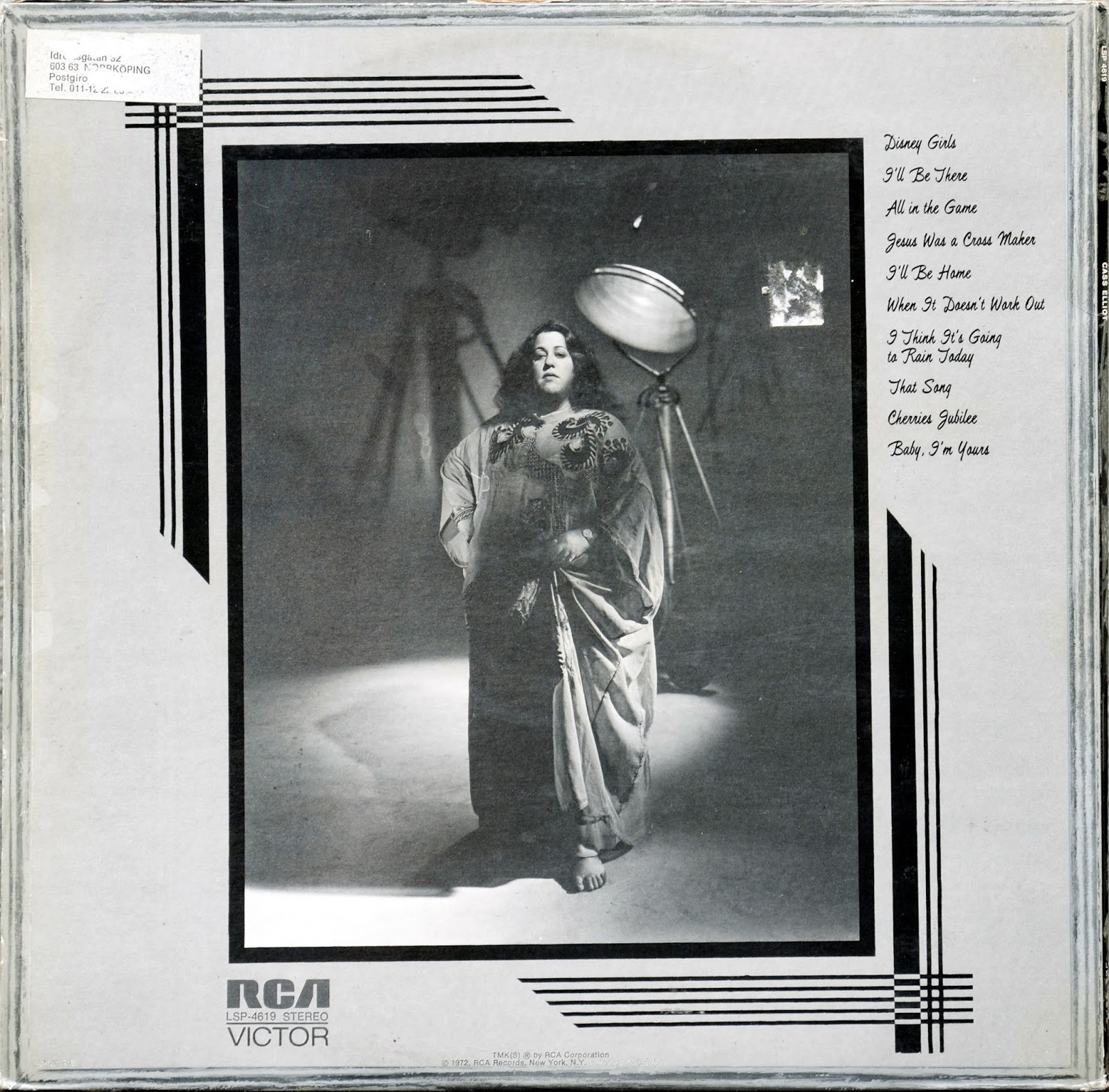 Lyrics Jesus Was A Cross Maker Cass Elliot - Vinyl Philosophy -: Vinyl Feature: Cass Elliot - Cass Elliot