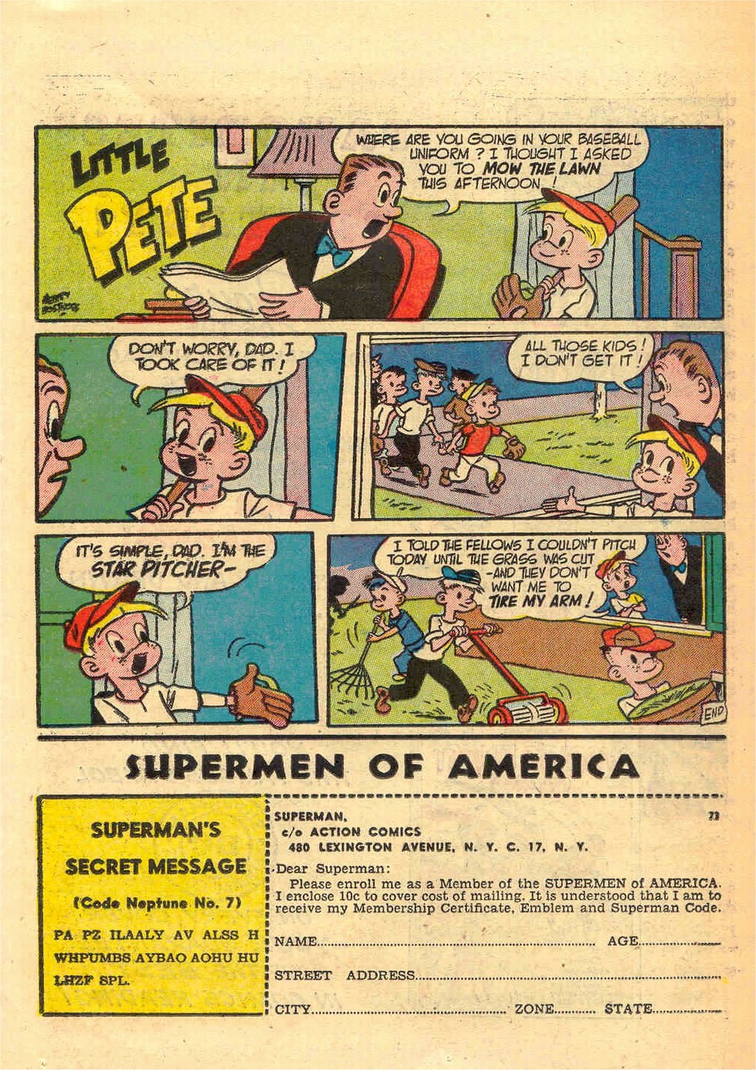 Read online Superman (1939) comic -  Issue #73 - 35