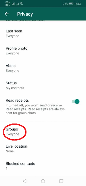 Cara Mencegah Orang Lain Menambahkan Anda Ke Group WhatsApp Sembarangan