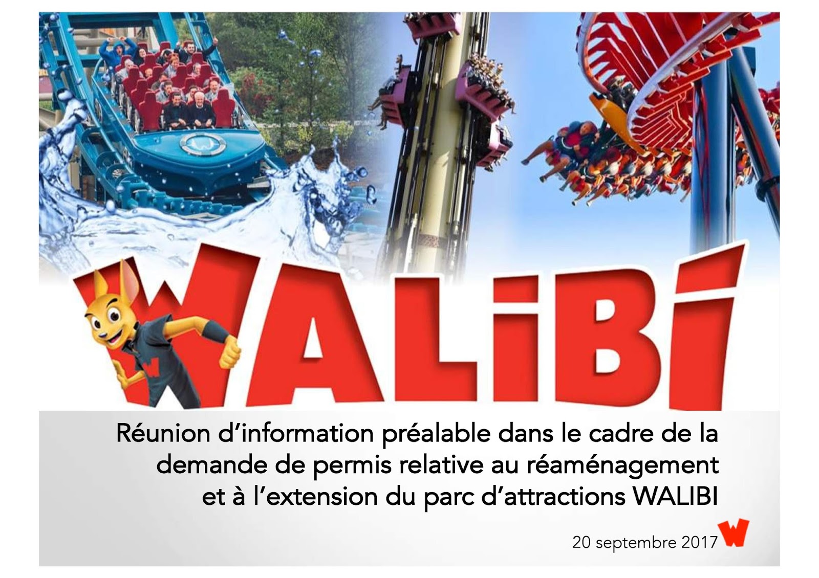 Le projet d'investissement de Walibi Belgium