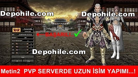 Metin2 PVP İsim Uzatma,Nick Değiştirme GM Hilesi İndir Kasım 2017