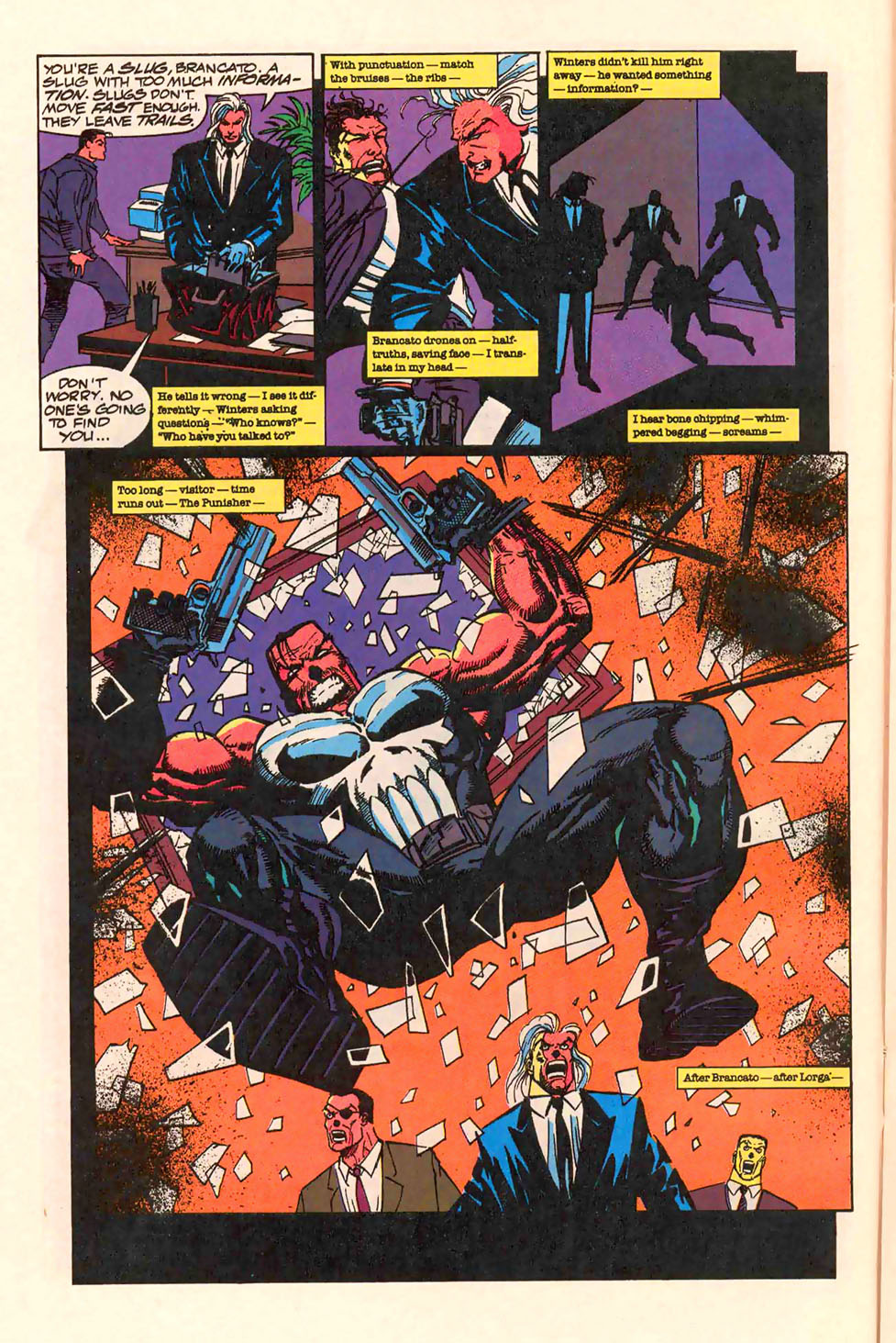 Read online The Punisher (1987) comic -  Issue #81 - Bodies of Evidence - 10