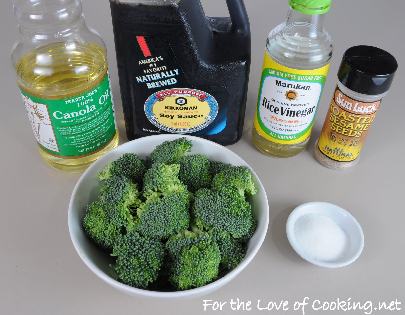 Sesame Soy Broccoli For the Love of Cooking