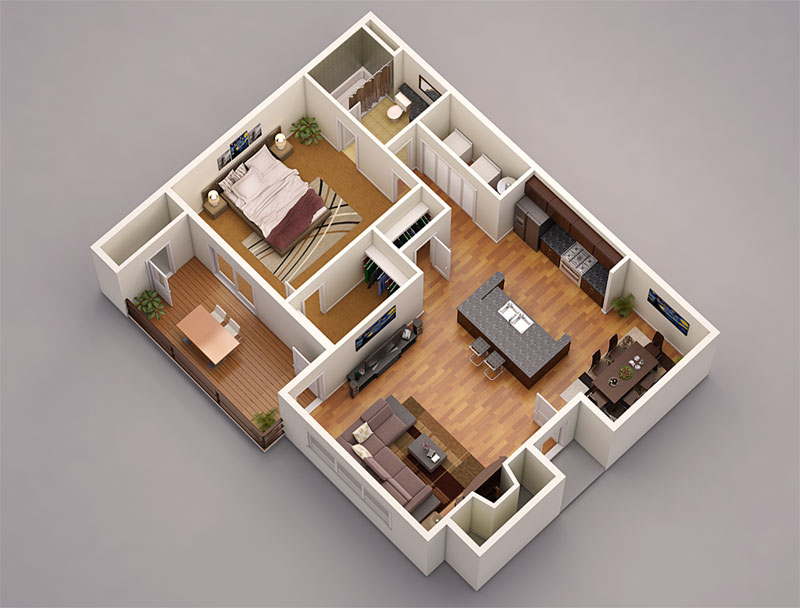 3D House Plan Design | House Plan Ideas