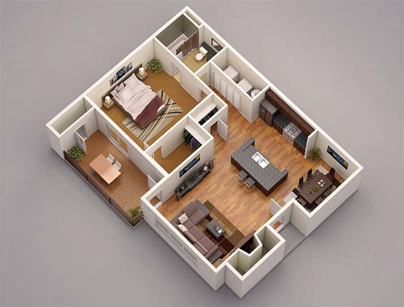 13 awesome 3d house plan ideas that give a stylish new