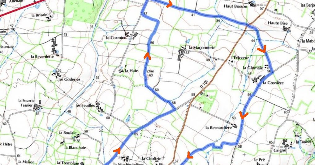 Rando 780 Brain sur Longuenée