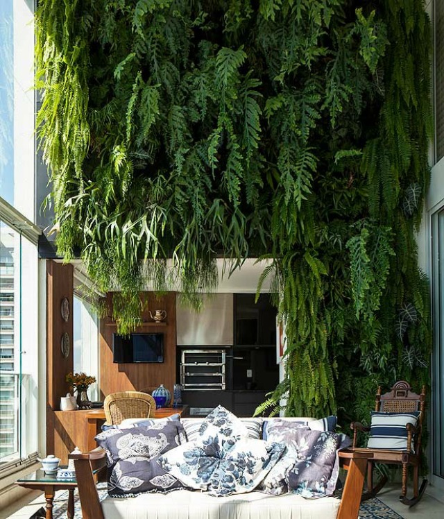 jardim vertical sacada:Simplesmente Decor: As Maravilhas de um Pé-direito Duplo jardim vertical sacada:Simplesmente Decor: As Maravilhas de um Pé-direito Duplo