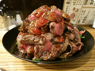 ニカタツBLOG: 国産牛ステーキ丼専門店 佰食屋