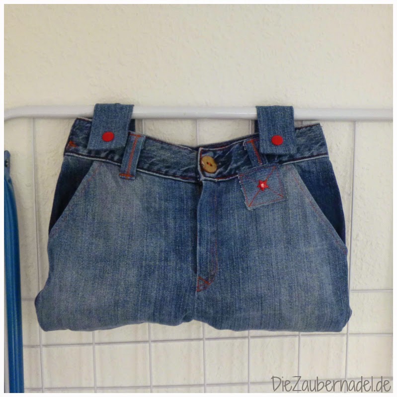 Aus Kinderjeans wird Klammerbeutel