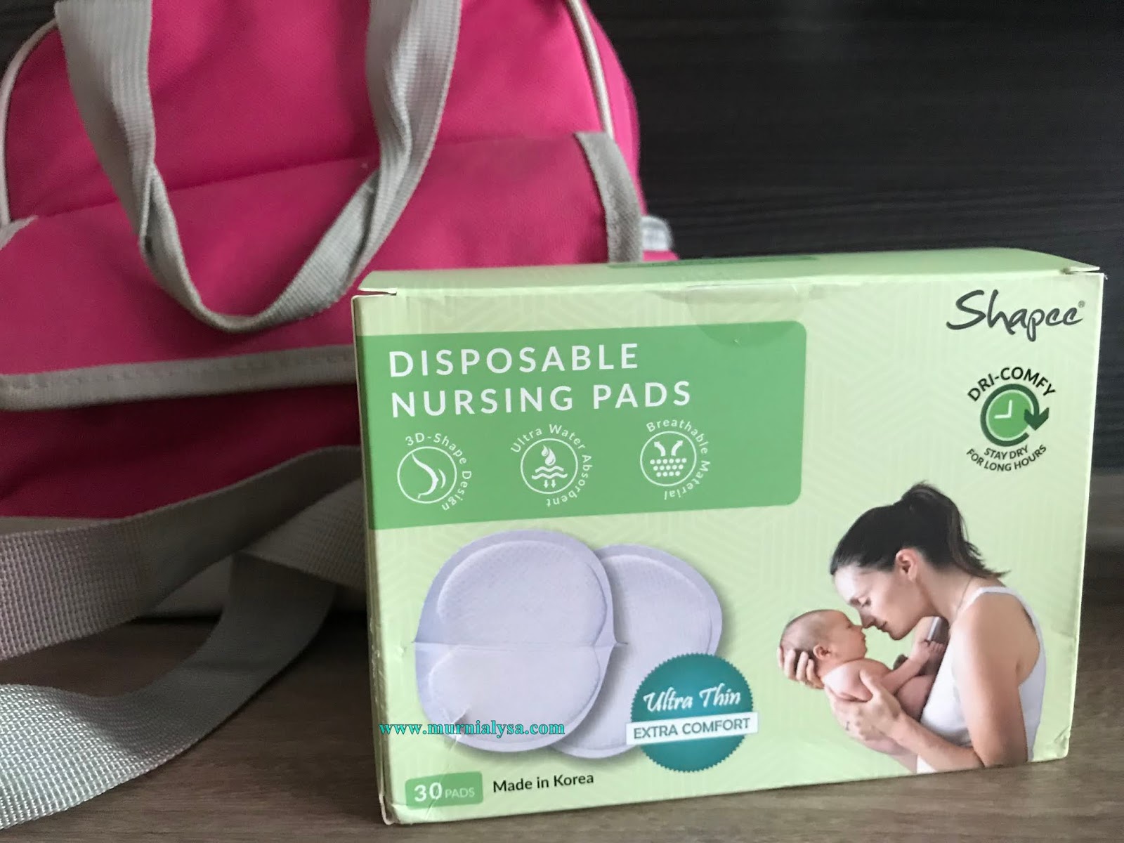 Coretan Murni Alysa Shapee Disposable Nursing Pad & Seamless Nursing Bra