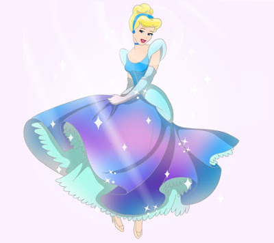 Free Kids Games: Princess Cinderella in Amazing Coloring Game!