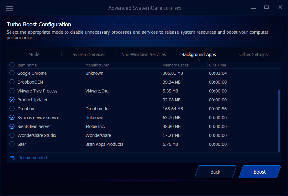 game booster advanced systemcare game booster advanced systemcare