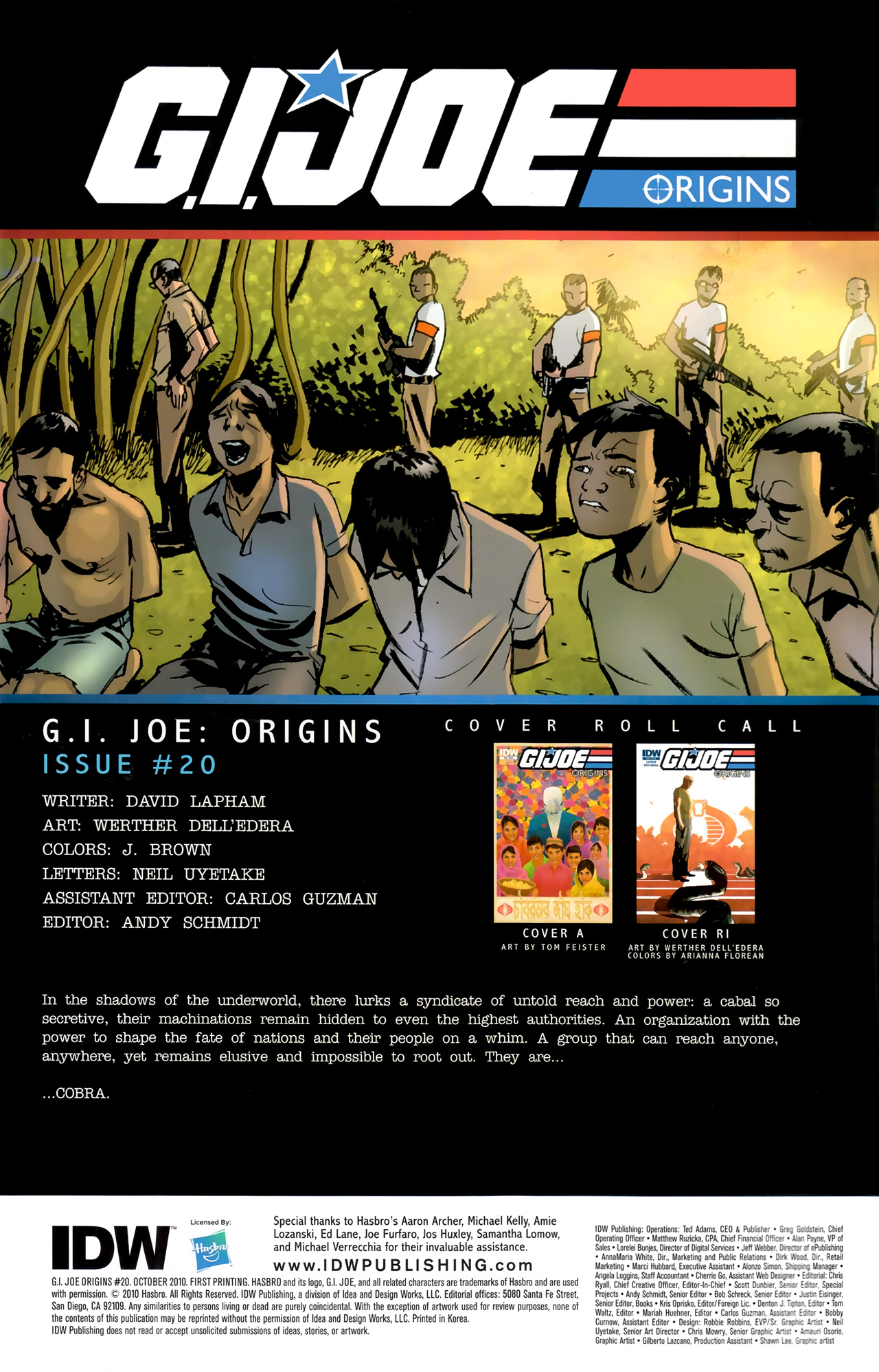 Read online G.I. Joe: Origins comic -  Issue #20 - 2