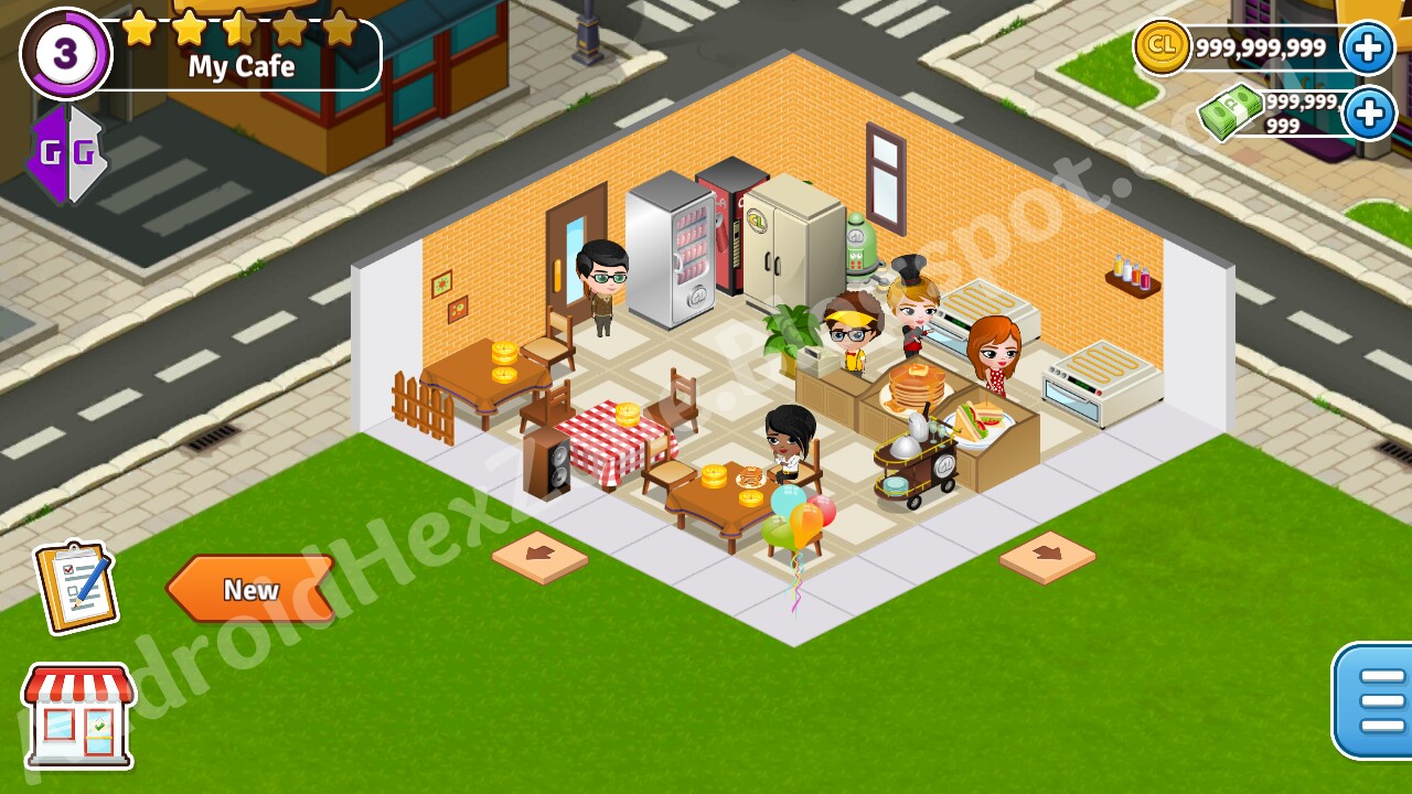 Cafeland - World Kitchen Android Hacked Save Game Unlimited Coins,Cash - androidhexzone.blogspot.com