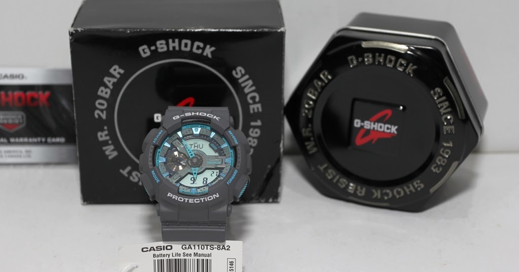 g shock ga 110ts manual