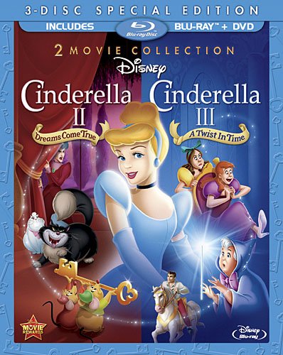 Disney Princess: Caratula oficial de Cenicienta II y III / Official cover  of Cinderella II & III
