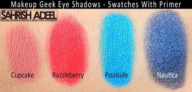 Makeup Geek Eye Shadows - Review & Swatches