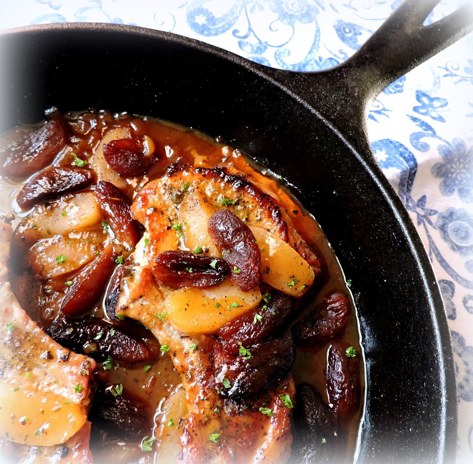 Sweet Apple & Apricot Pork Chops The English Kitchen