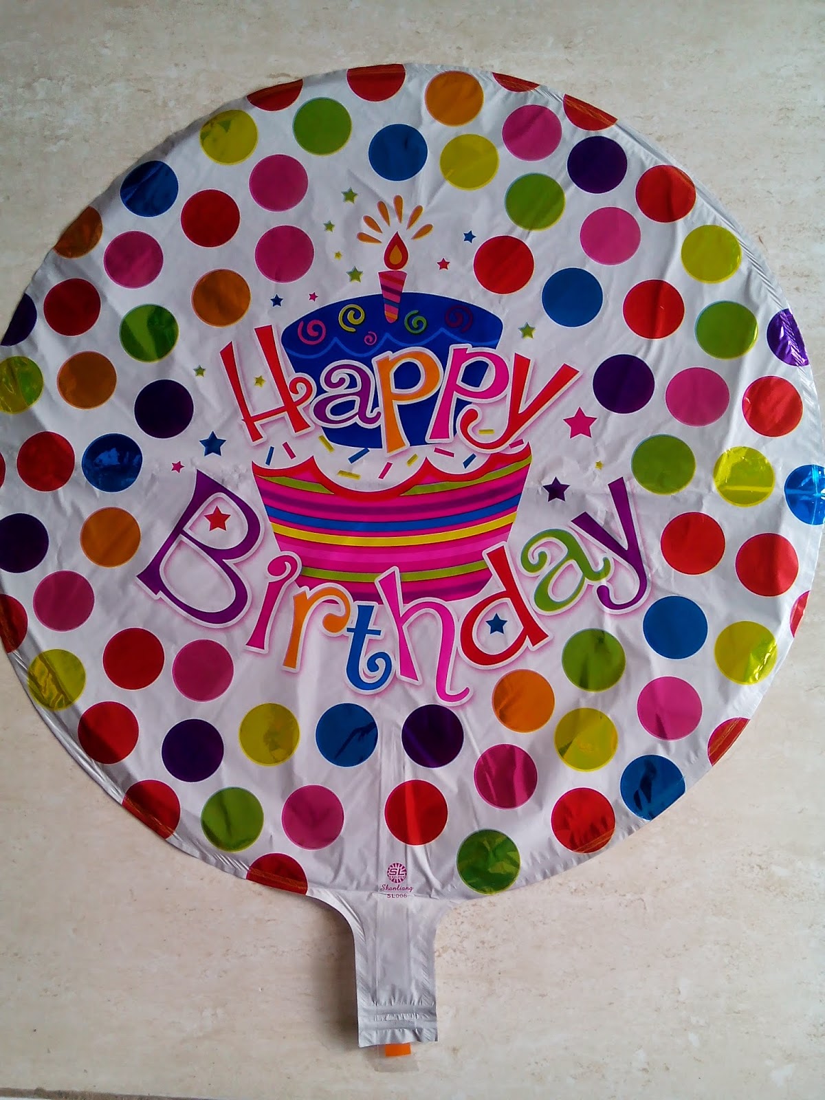 Balon Foil Dekorasi Happy Birthday