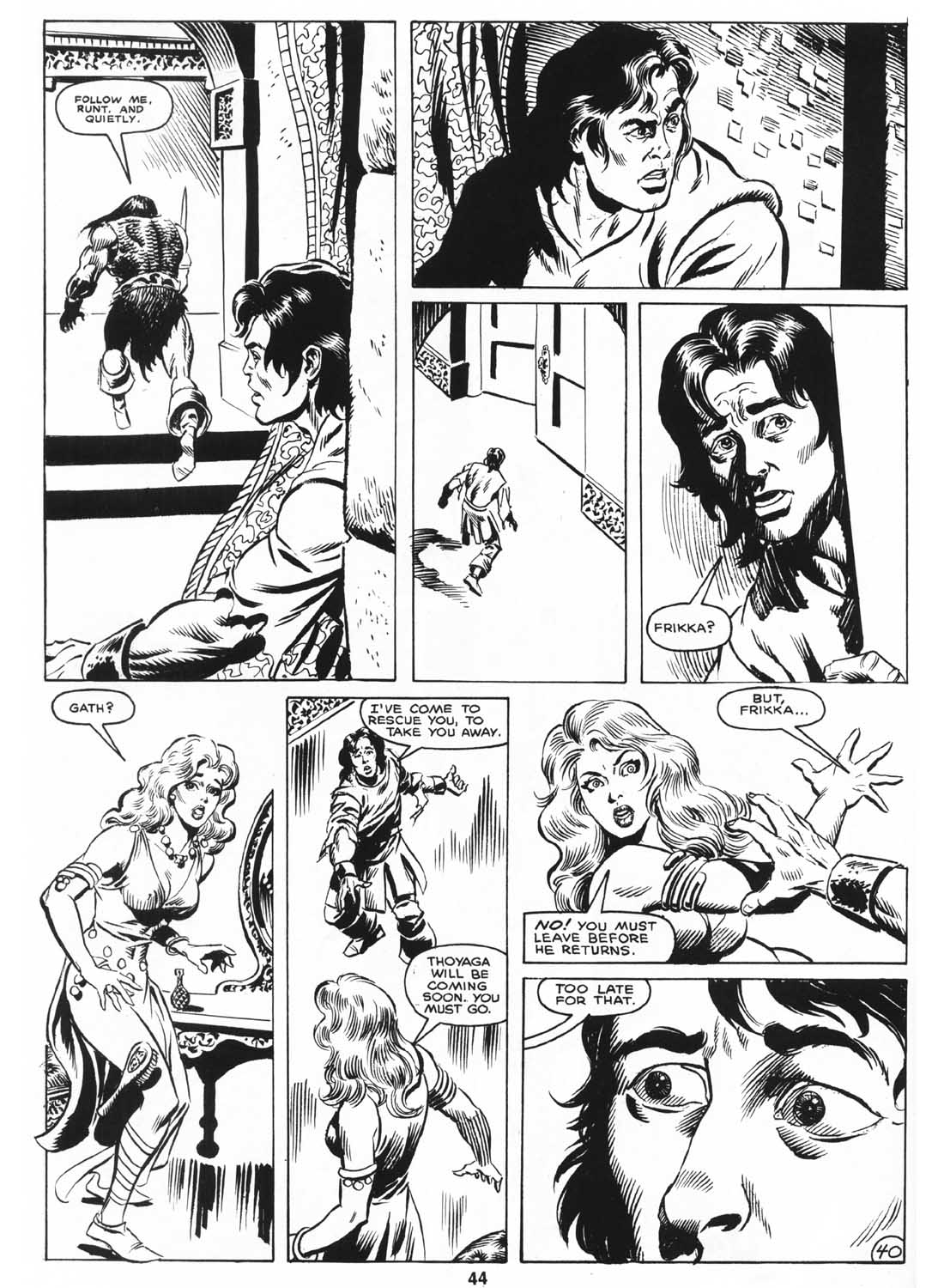 Read online The Savage Sword Of Conan comic -  Issue #159 - 43