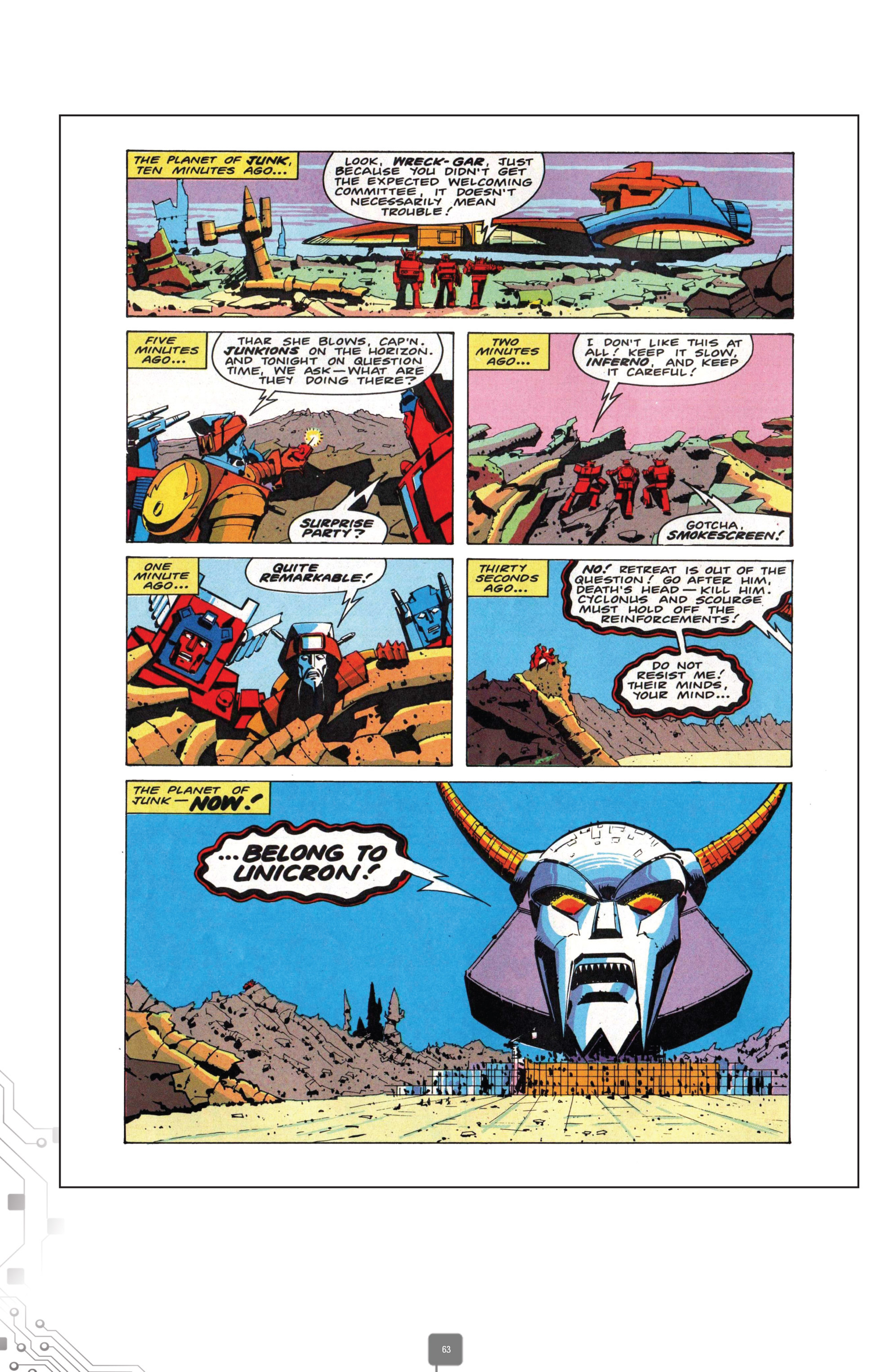 Read online The Transformers Classics UK comic - Issue # TPB 5 - 65
