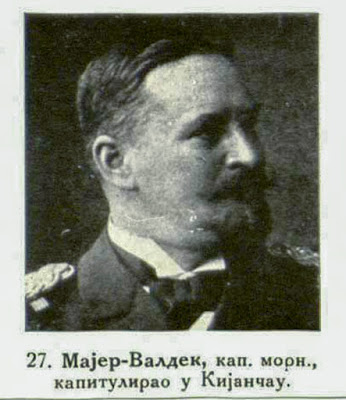 Mayer-Waldeck, Naval-Captain capit. at Kiautschou.