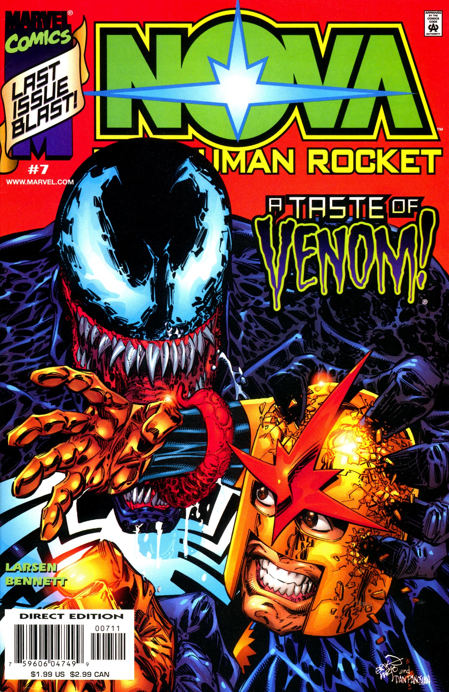 Read online Nova (1999) comic -  Issue #7 - 1