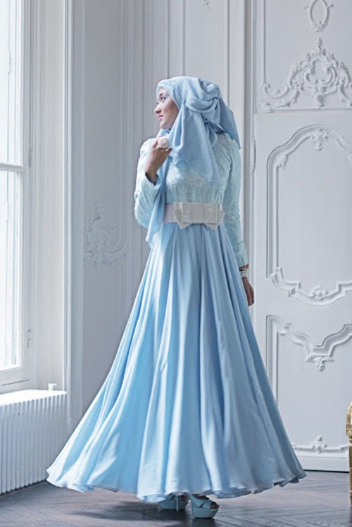  Membahas trend fashion memang tak ada habisnya 52+ Baju Pesta Muslimah Modern