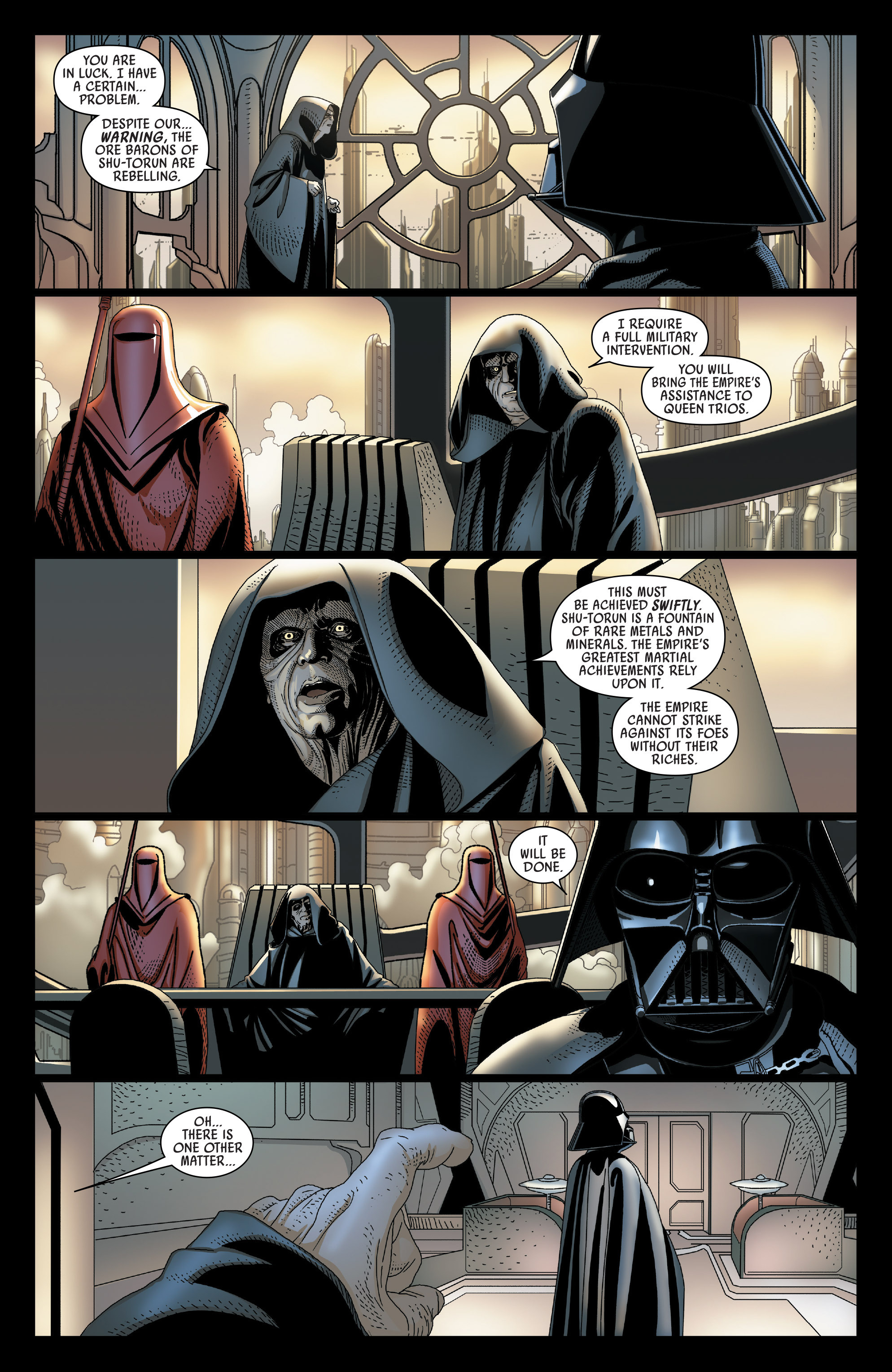 Read online Darth Vader comic -  Issue #16 - 6