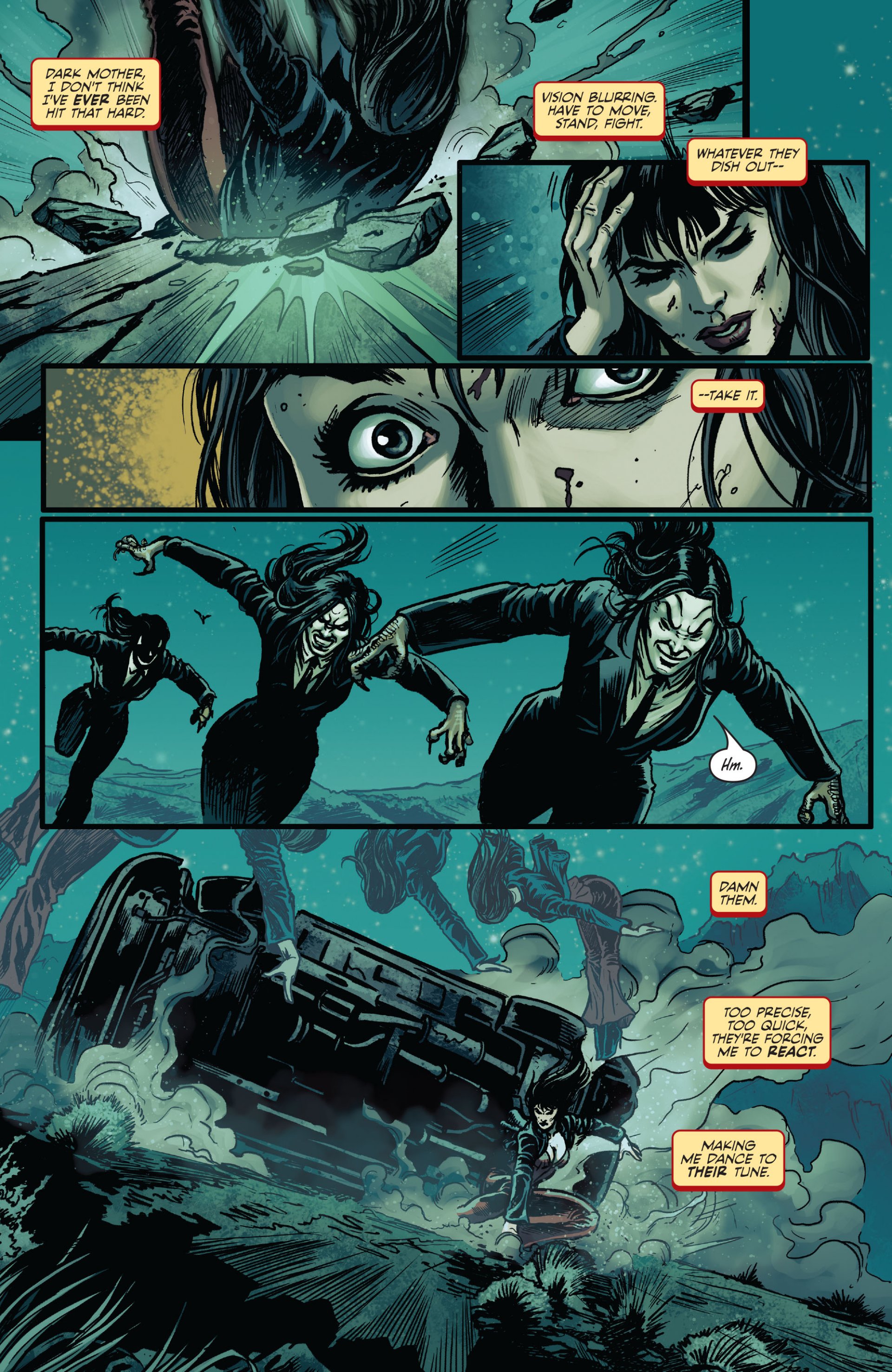 Read online Vampirella (2010) comic -  Issue #9 - 10