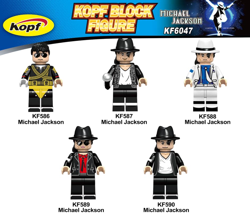 michael jackson minifigure