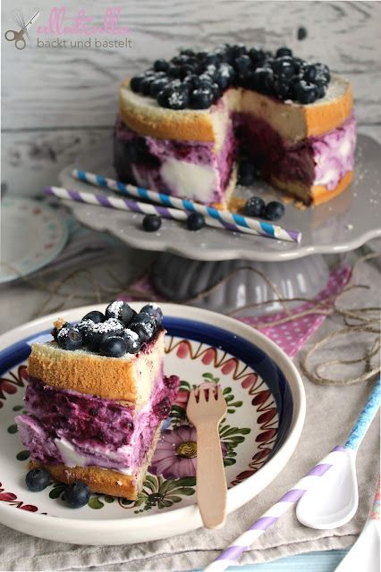 ullatrulla backt und bastelt: Blaubeer-Quark-Torte: so erfrischend und ...