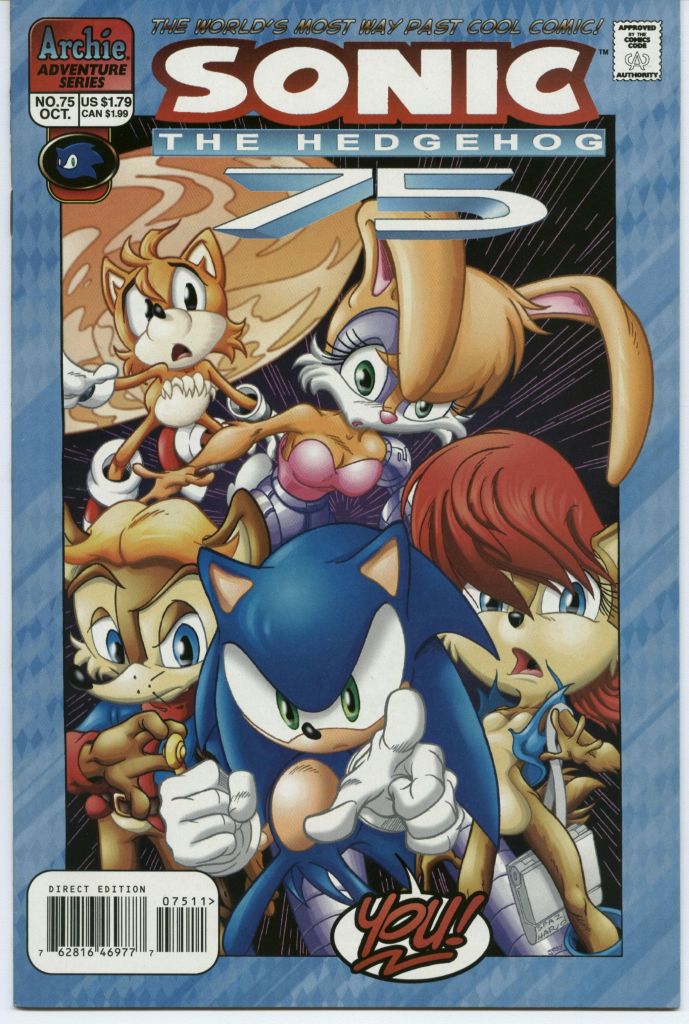 Read online Sonic The Hedgehog comic -  Issue #75 - 1