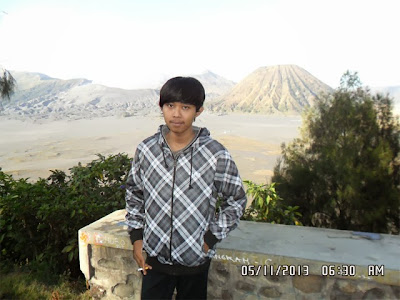 Ahmad Wafa Aminudin di Gunung Bromo Ahmad Wafa Aminudin di Gunung Bromo