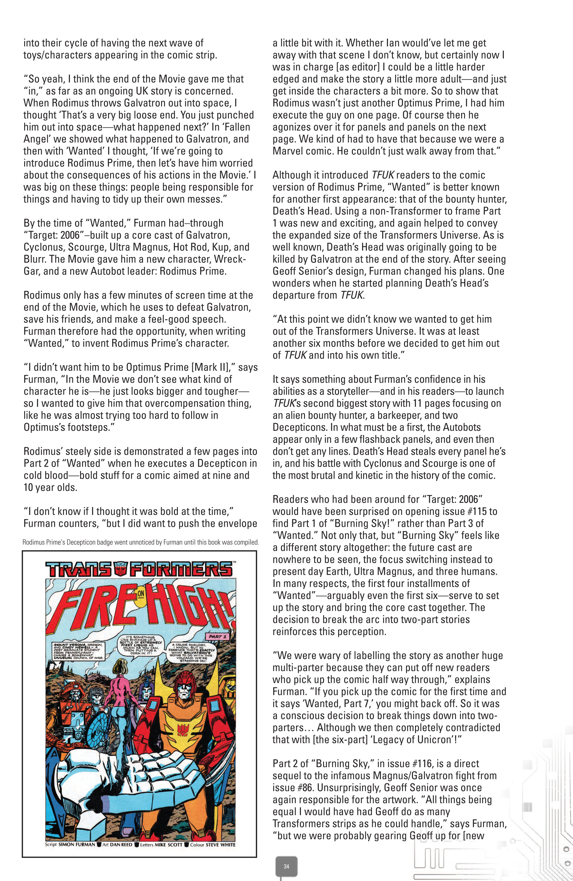 Read online The Transformers Classics UK comic -  Issue # TPB 4 - 34