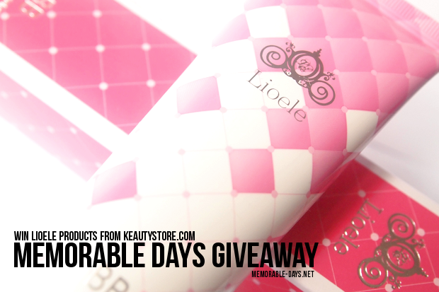Giveaway: Win Lioele products from Keautystore | Memorable Days ...