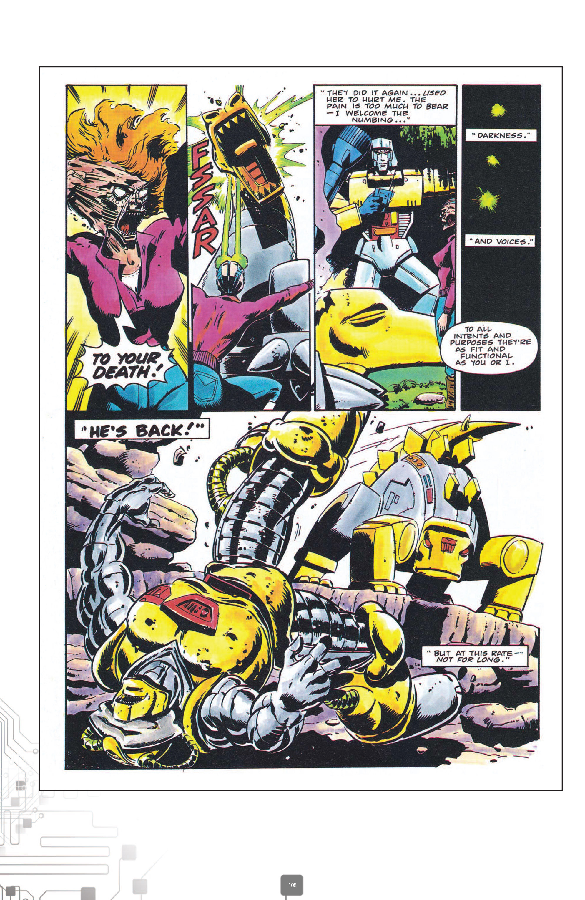 Read online The Transformers Classics UK comic -  Issue # TPB 2 - 106
