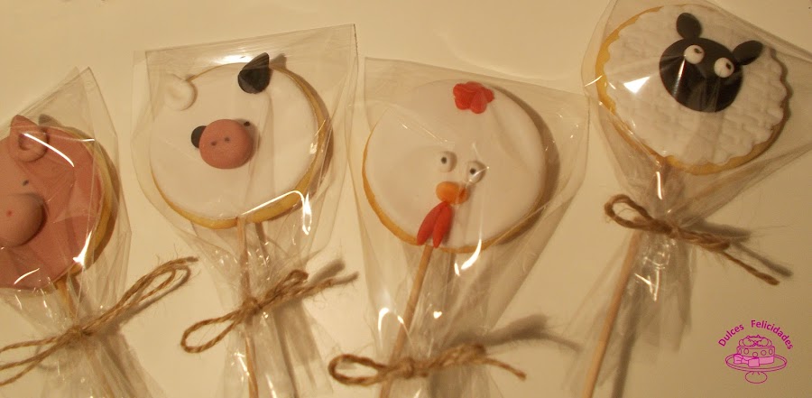 Galletas animalitos de granja