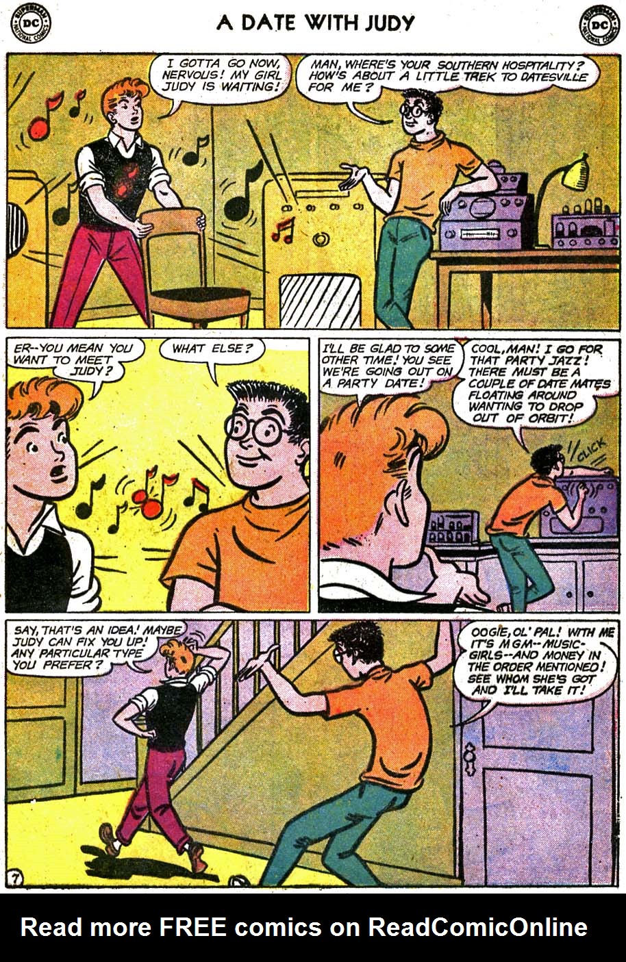 Read online A Date with Judy comic -  Issue #74 - 9